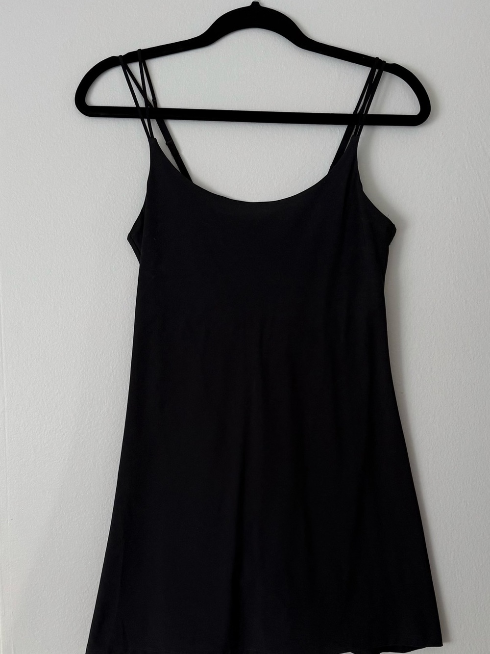 Abercrombie & Fitch Black Slip Dress with Double Straps